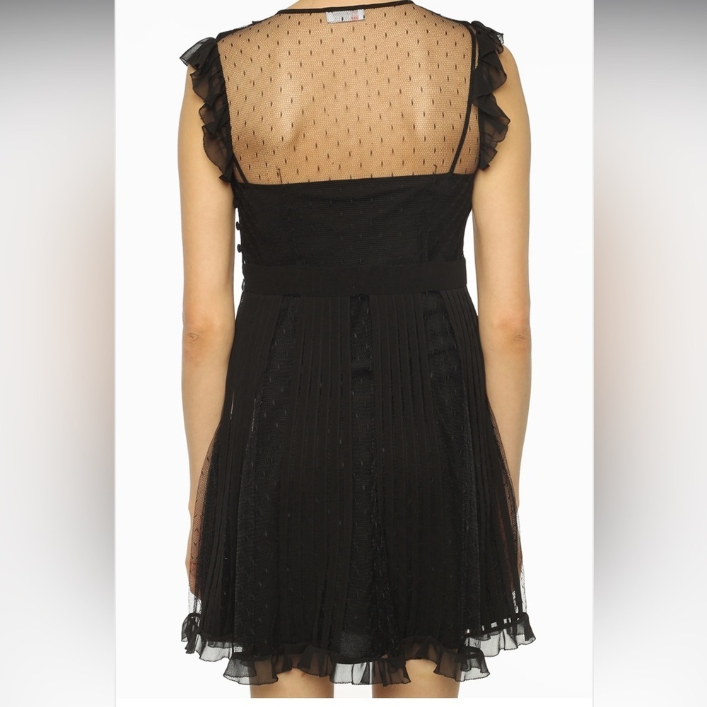 RED Valentino Sheer Trim Dress - Picture 3 of 16